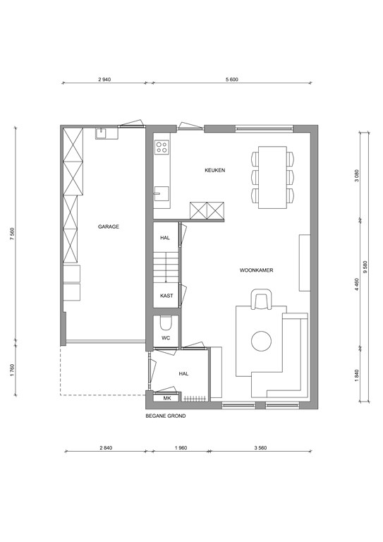 mediumsize floorplan